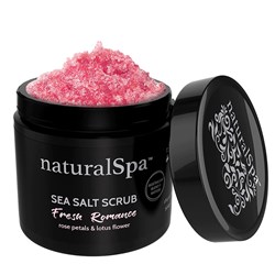 Sea Salt Scrub - Fresh Romance - Rose Petals & Lotus